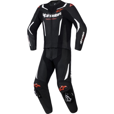dvojdielna kombinéza Alpinestars GP FORCE V2 čierna/biela/červená