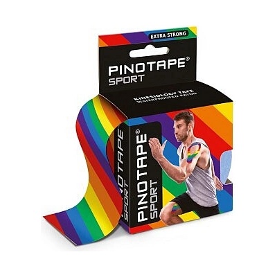 Pinotape Sport dúhový 5 cm x 5 m