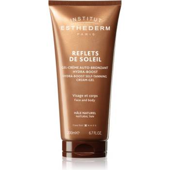 Institut Esthederm Reflects Of Sun Hydra-Boost Self-Tanning Cream-Gel бронзиращ гел за лице и тяло 200ml