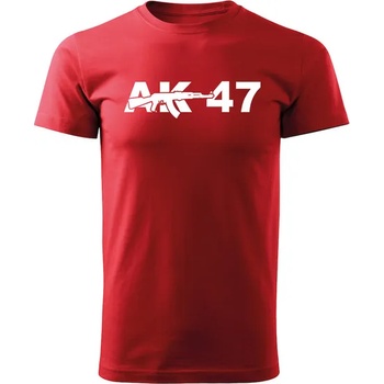 Image 1 of DRAGOWA Тениска с къс ръкав ak47, червена, 160 г/м2 (6432)