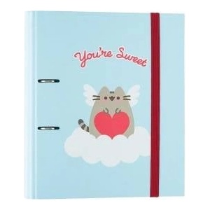 Pusheen - A4 binder from Purrfect Love collection (2 rings, eraser)
