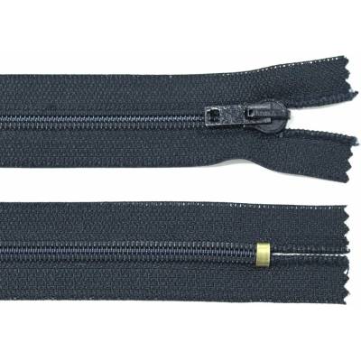 Spirálový zip no.5 nerozepínací 16cm tmavě modrý navy