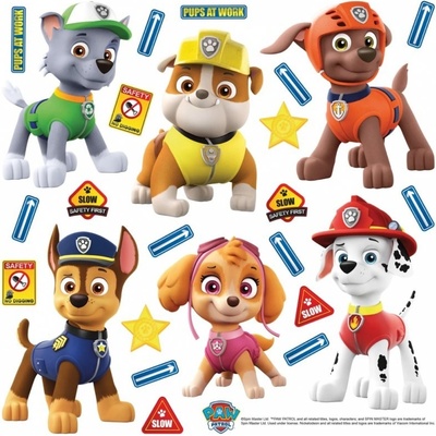 AG Design DKS 3814 Dětská samolepka na zeď Disney Tlapková patrola rozměry 0,3 x 0,3 m – Hledejceny.cz