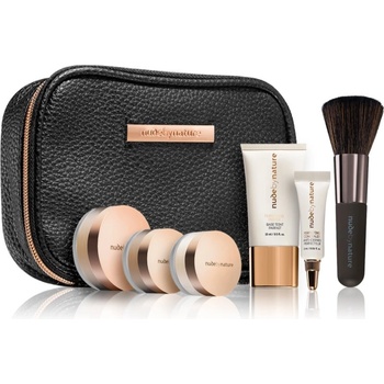 Nude by Nature Complexion Essentials Starter Kit подаръчен комплект за жени 04 Rose Beige