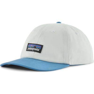 Patagonia Шапка с козирка Patagonia P-6 Label Trad Cap - Birch White w/Shore Blue - размер One Size (204-6384-3411)