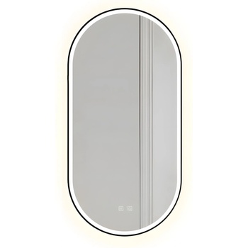 Tutumi Огледало LED OVL 50x100cm Black (HOM-02505)