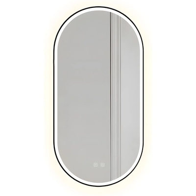 Tutumi Огледало LED OVL 50x100cm Black (HOM-02505)