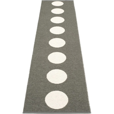 Pappelina Тъмносива пътека за открито и закрито 70x300 cm Vera Charcoal - Pappelina (VE9A730)