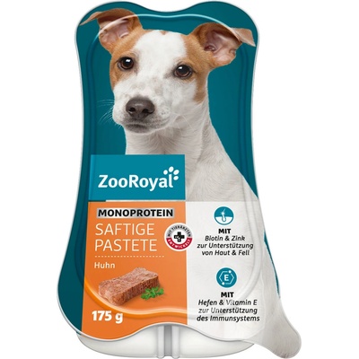 ZooRoyal Adult Dog monoproteinová kuřecí 15 x 175 g