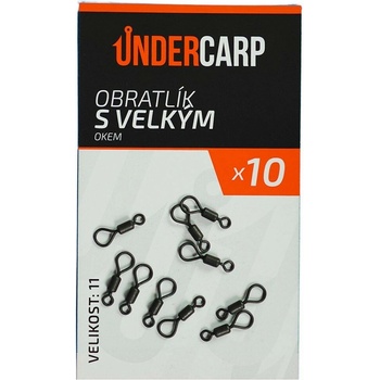 UnderCarp Obratlík s veľkým očkom Veľkosť 11 10 ks