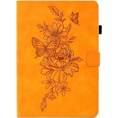 Vsetkonamobil 57123 ART FLOWER Zaklápacie puzdro Huawei MatePad T10 / T10S žlté