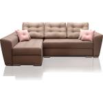Bogdan Furniture I Ъглов диван Мебели Богдан Mod Daria, 268/186/83, бежов