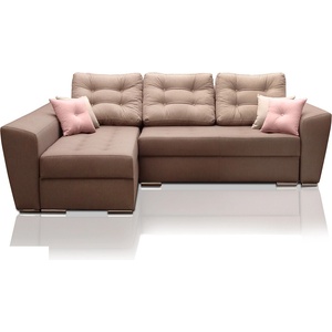 Bogdan Furniture I Ъглов диван Мебели Богдан Mod Daria, 268/186/83, бежов