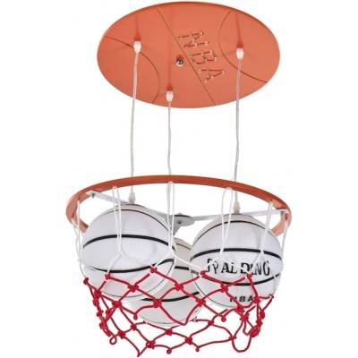 ELBULGARIA LED детски полилей Elbulgaria - Sport, RGB, 3xE27, оранжев (2436-elbulgaria)