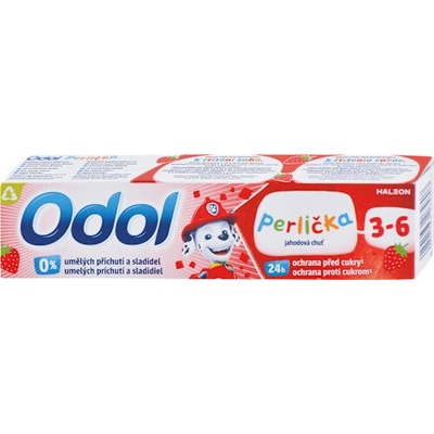 Odol detská Perlička jahodová príchuť 50 ml