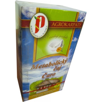 Agrokarpaty Metabolický čaj Čaro prírodný produkt 20 x 2 g