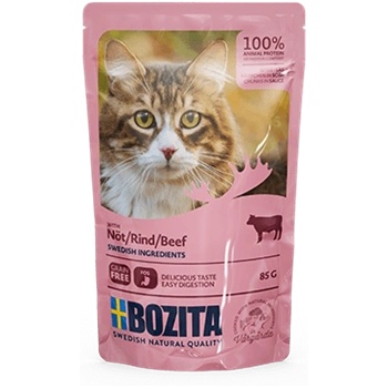 Bozita Парчета в сос с говеждо месо (пакетче) 85 г