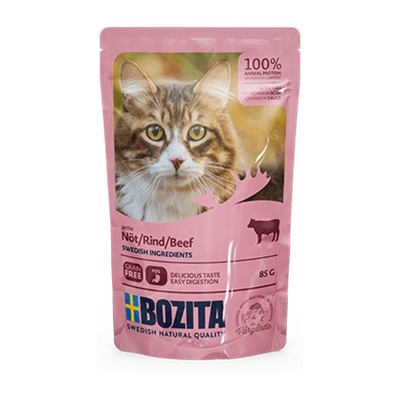 Bozita Парчета в сос с говеждо месо (пакетче) 85 г