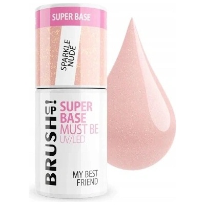 Hybridná báza Brushup! Super Base Must Be Sparkle Nude 5 g