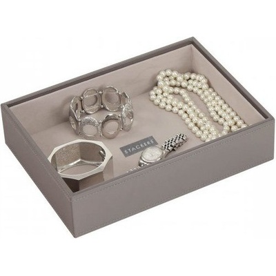 Stackers Ковчеже за бижута Stackers отварящо се cлassic сиво-бежово (70966)