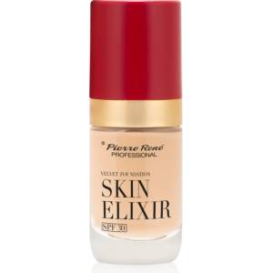 Pierre René Skin Elixir кадифен фон дьо тен SPF 30 цвят no. 01 Ivory Nude 25ml