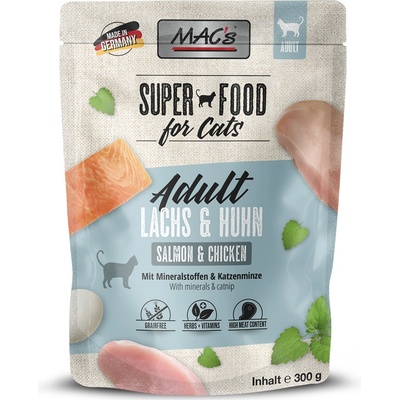 MAC ́s Cat losos a kuracie 24 x 300 g