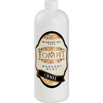 Tomfit masážny olej s extraktom chmeľu 1000 ml