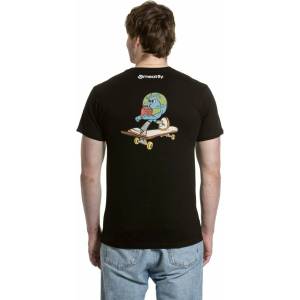 Meatfly мъжка тениска Planet Black Meatfly | Cheren | МЪЖЕ | M