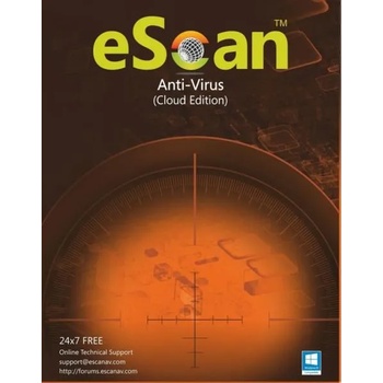 MicroWorld eScan Anti-Virus with Cloud Security (3 User/1 Year) ES-AVV14-3