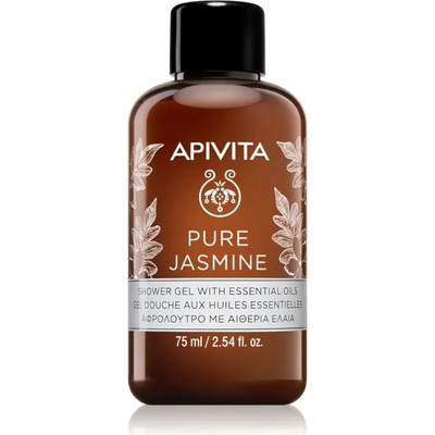 APIVITA Pure Jasmine хидратиращ душ гел 75ml