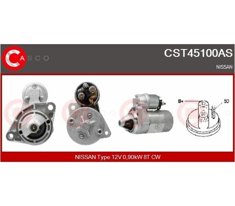 Startér CASCO CST45100AS