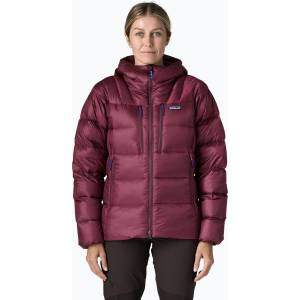 Patagonia Дамско пухено яке Patagonia Durable Down Hoody berry fig