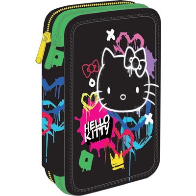 COOLPACK Несесер с пособия Cool Pack Jumper 2 - Hello Kitty, Neon Black (F066034)