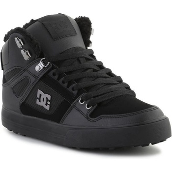 DC Pure High Top WC WNT 3BK Black Black Black