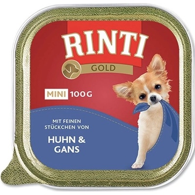 Rinti Gold Mini Adult Dog kuře a husa 100 g
