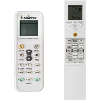 General FUJITSU AR-REM1U, AR-RED1U, AR-REF1U - съвместимо дистанционно управление на марката General (AR-REM1U, AR-RED1U, AR-REF1U)