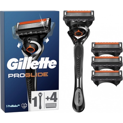 Gillette Fusion5 ProGlide + 4 ks hlavic