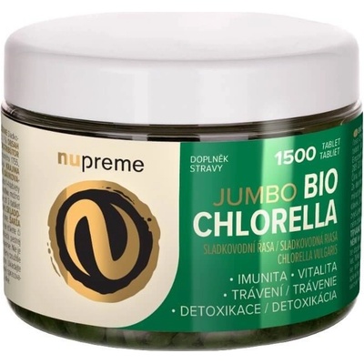 Bio Nupreme Chlorella JUMBO 1500 tabliet