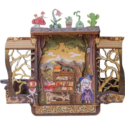 Cartartem Магнитен 3D пъзел Cartartem - Магически магазин (MS001)