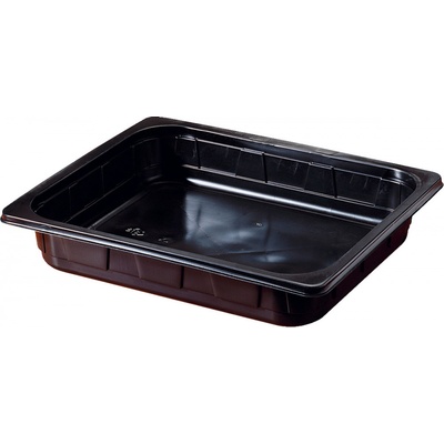 DUNI Tácka 1 2GN pp čierna 1-dielna 325 × 265x40 mm