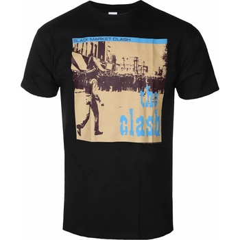 Image 1 of ROCK OFF мъжка тениска Clash - Black Market ЧЕРЕН - ROCK OFF - CLTS11MB