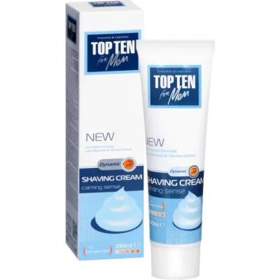 Top Ten Dynamic Shaving Cream - Крем за бръснене за чувствителна кожа 100мл