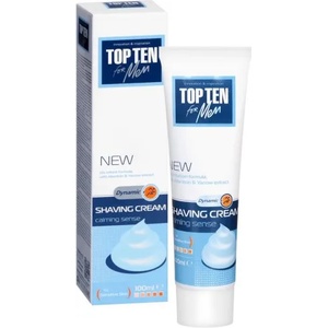 Top Ten Dynamic Shaving Cream - Крем за бръснене за чувствителна кожа 100мл