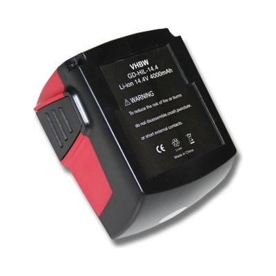 VHBW Батерия за Hilti B144, 14.4 V, 4.0 Ah (800104896)