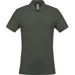 Kariban k254 / Мъжко поло пике - тъмно каки xxxl (20k25407213)