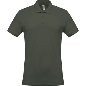 Kariban k254 / Мъжко поло пике - тъмно каки xxxl (20k25407213)