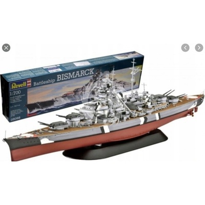 Revell slepovací model Bismarck 1:700 – Zboží Dáma