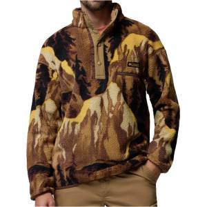 Columbia Мъжки поларен пуловер Columbia Helvetia II Printed Half Snap Fleece Fleece jumper - Delta Soarin - размер XXL (005-6144-1916)
