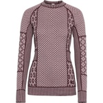 Kari Traa Дамско мериносово термобельо Kari Traa Women's Smekker L/S Merino base layer - Cocoa Powder (115-1319-1813)