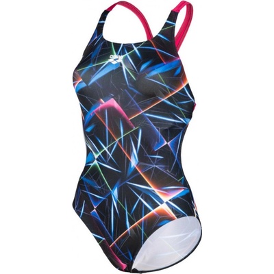 Arena Women Swimsuit Swim Pro Back Allover black/Multi/Freak